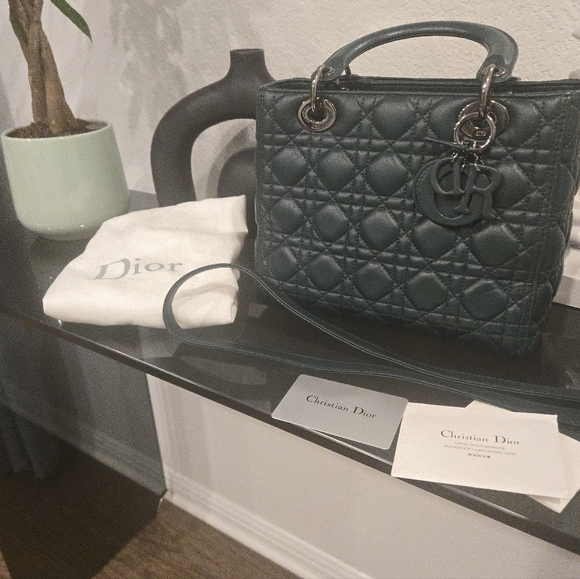 Lady Dior Medium Handbag - Picture 16 of 17